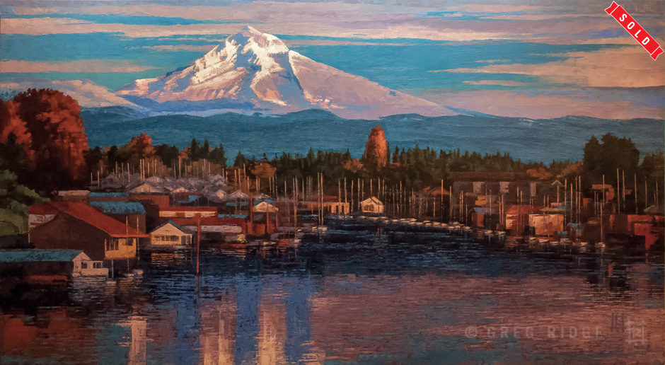 Mt Hood & Hayden Island